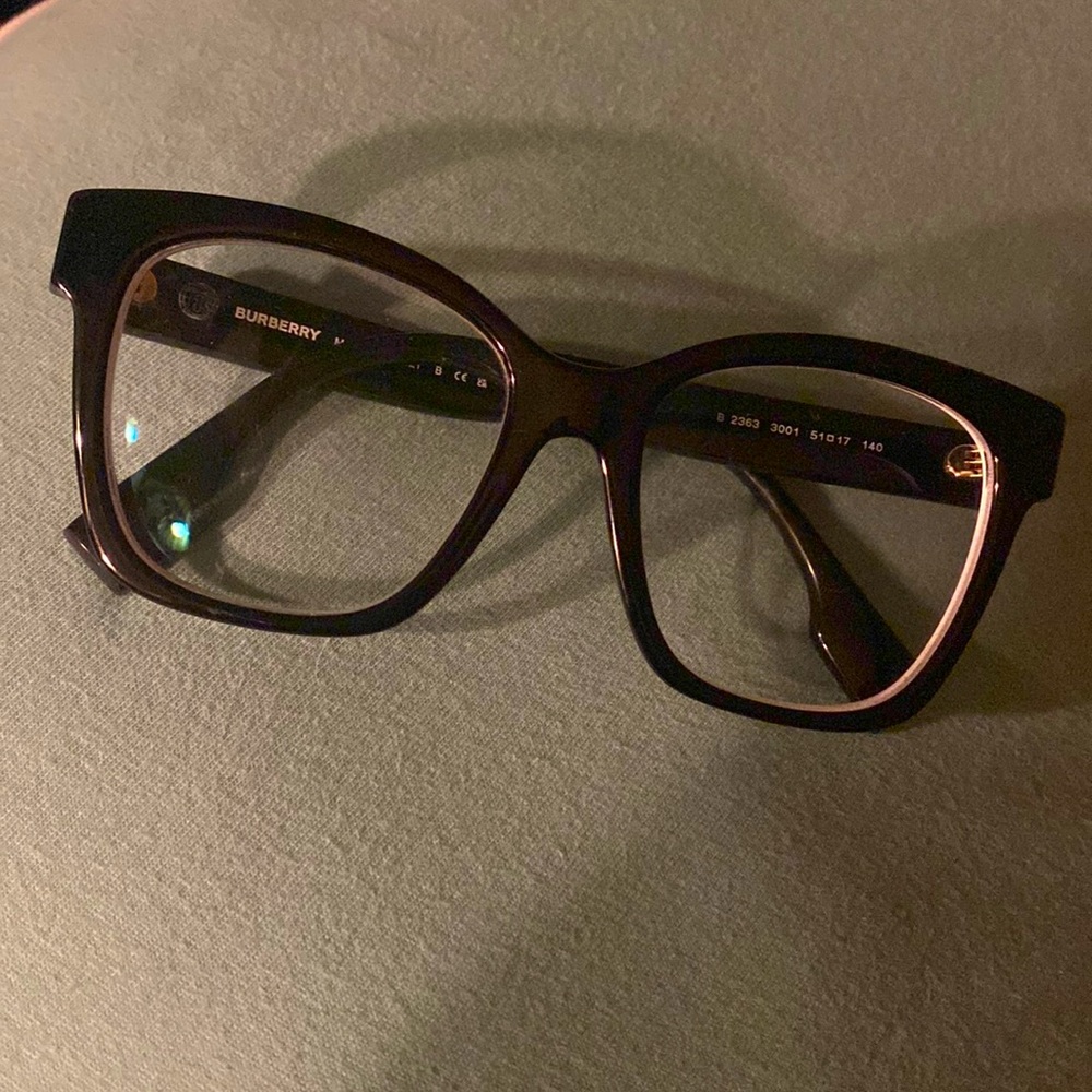 Burberry Sylvie Black Eyeglass Frames